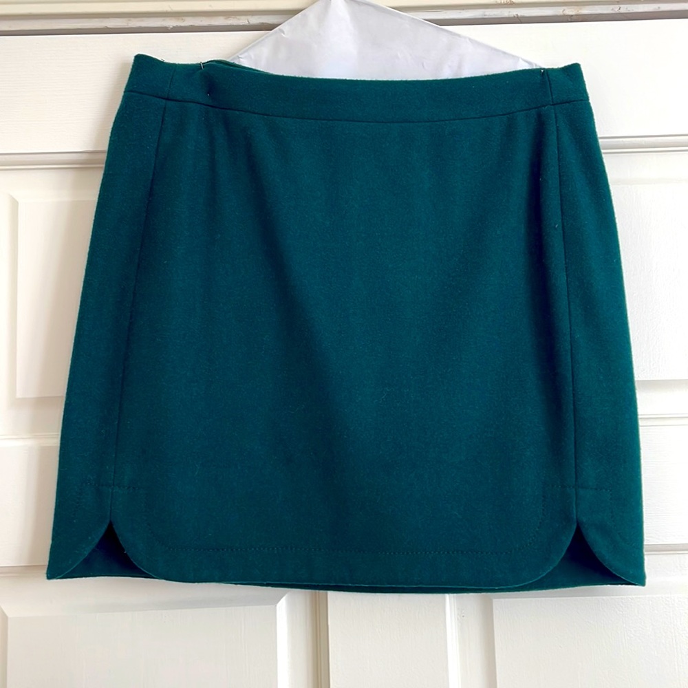 Green Wool J Crew Mini